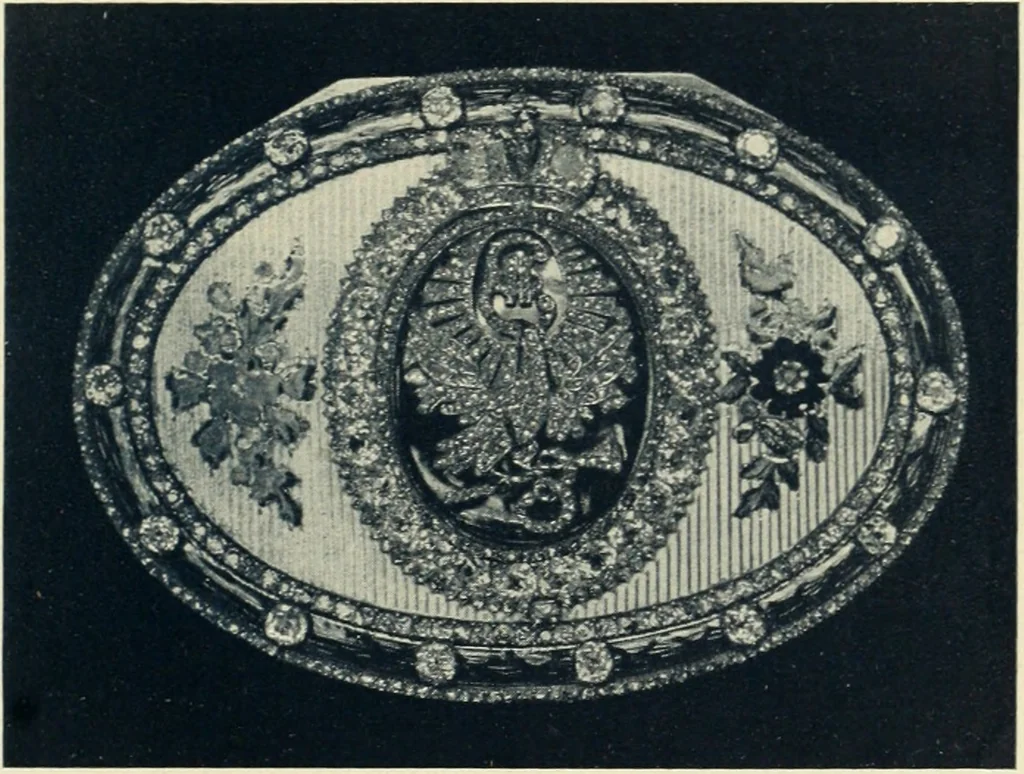An illustration from Alfavitny ukazatel s.-peterburgskikh zolotykh i serebrianykh diel masterov, iuvelirov, graverov i proch., 1714-1814, 1907, leaf 26