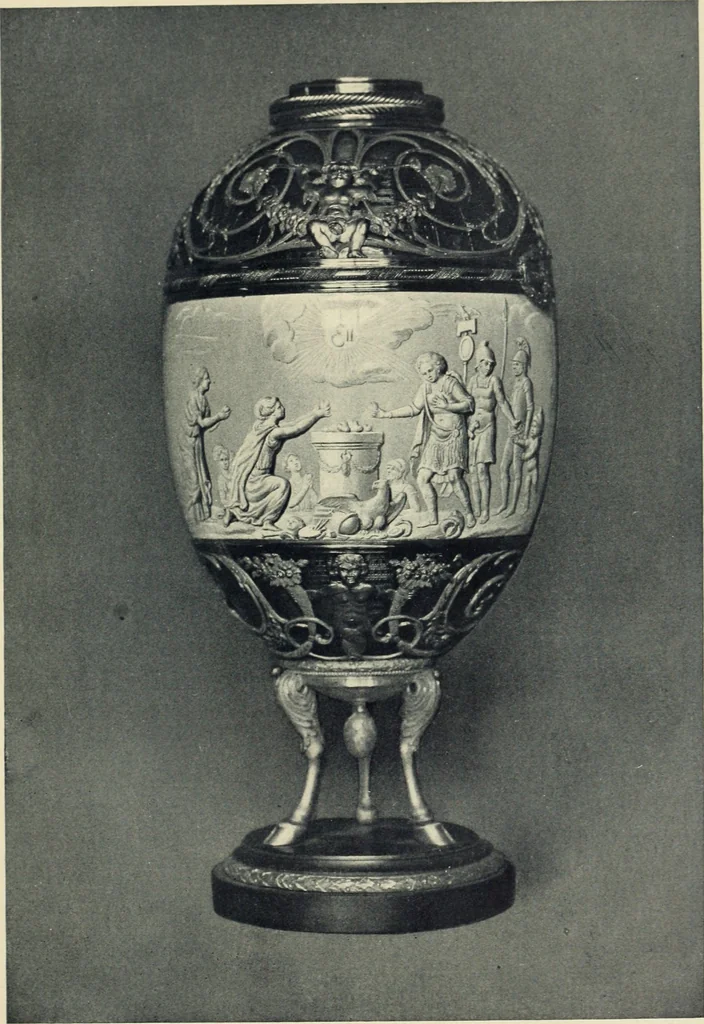 An illustration from Alfavitny ukazatel s.-peterburgskikh zolotykh i serebrianykh diel masterov, iuvelirov, graverov i proch., 1714-1814, 1907, leaf 28