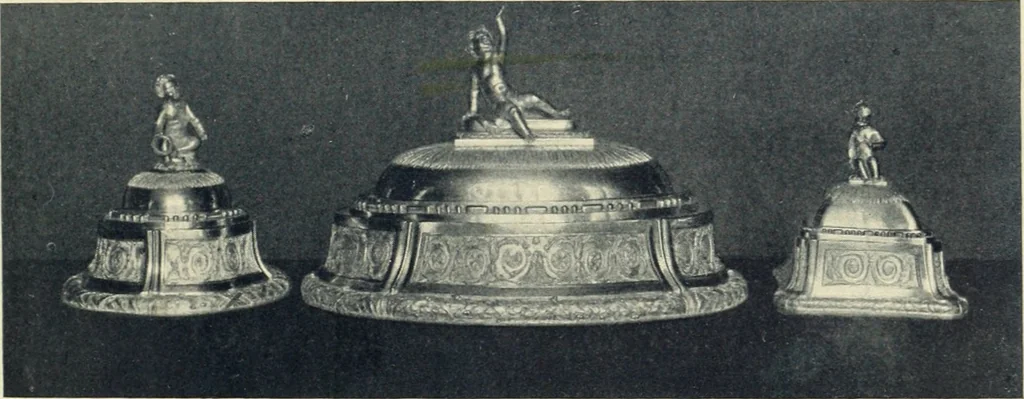 An illustration from Alfavitny ukazatel s.-peterburgskikh zolotykh i serebrianykh diel masterov, iuvelirov, graverov i proch., 1714-1814, 1907, leaf 64