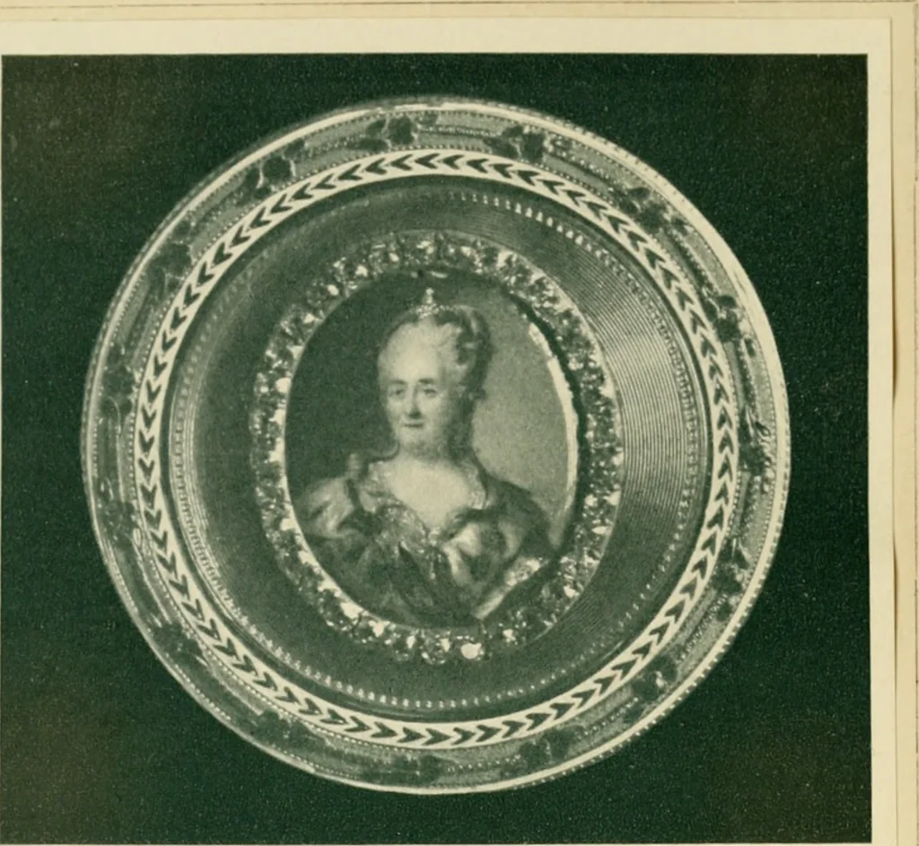 An illustration from Alfavitny ukazatel s.-peterburgskikh zolotykh i serebrianykh diel masterov, iuvelirov, graverov i proch., 1714-1814, 1907, leaf 75