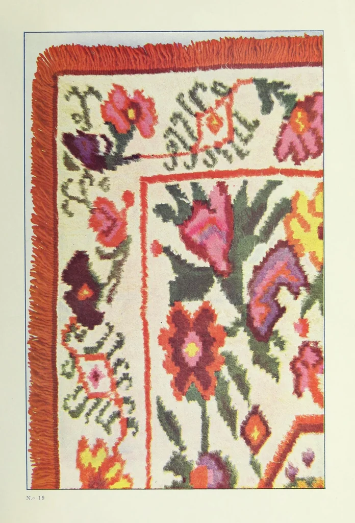 An illustration from Alfombras - tapices i tejidos criollos, 1916, leaf 75