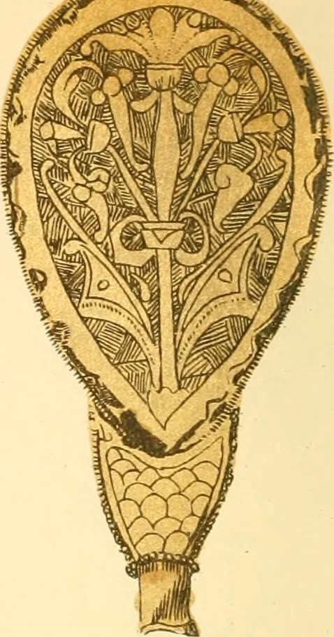 An illustration from The Alfred jewel: an historical essay, 1901, leaf 7