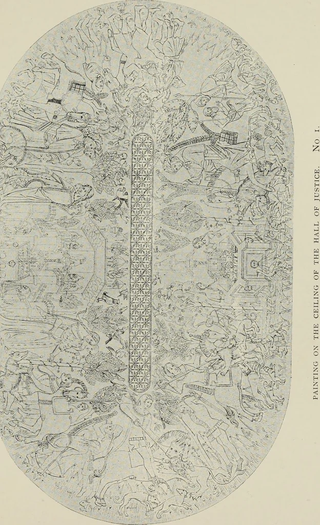 An illustration from The Alhambra, being a brief record of the Arabian conquest of the Peninsula, 1907, leaf 120
