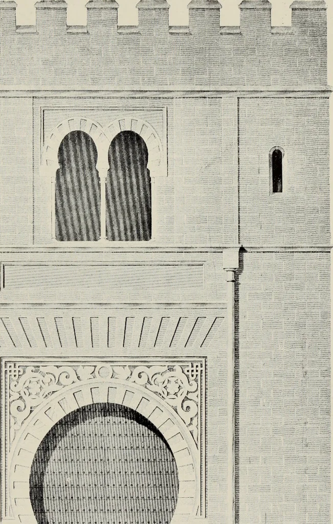 An illustration from The Alhambra, being a brief record of the Arabian conquest of the Peninsula, 1907, leaf 244