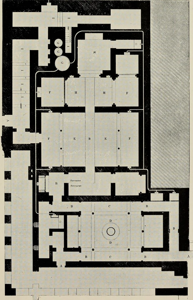 An illustration from The Alhambra, being a brief record of the Arabian conquest of the Peninsula, 1907, leaf 288