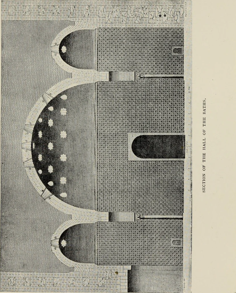 An illustration from The Alhambra, being a brief record of the Arabian conquest of the Peninsula, 1907, leaf 290
