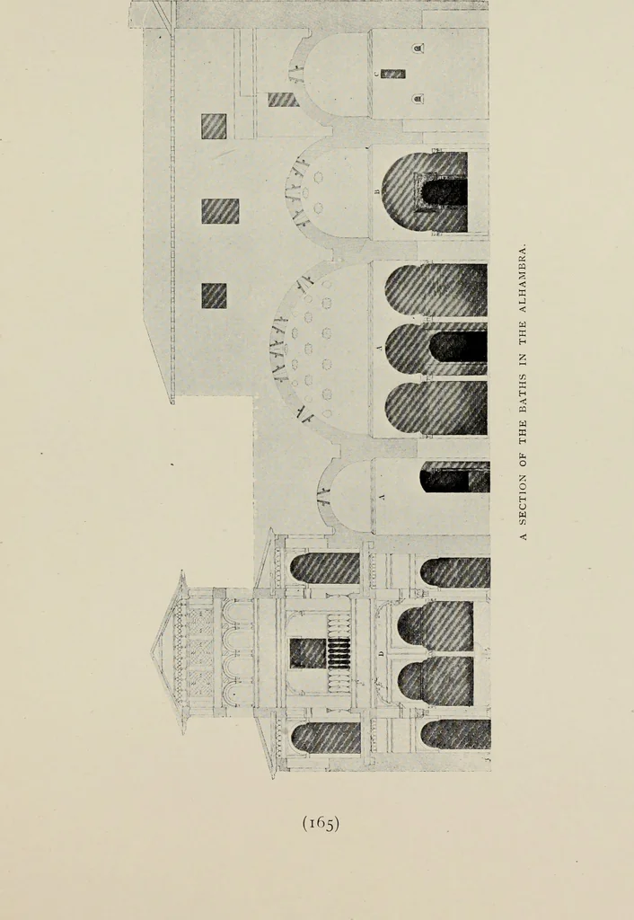 An illustration from The Alhambra, being a brief record of the Arabian conquest of the Peninsula, 1907, leaf 292