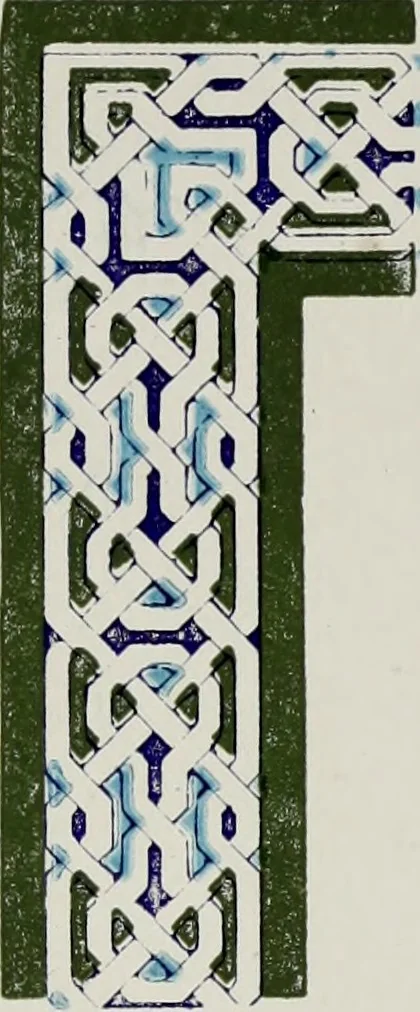 An illustration from The Alhambra, being a brief record of the Arabian conquest of the Peninsula, 1907, leaf 354