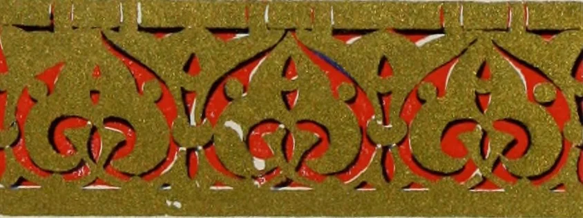 An illustration from The Alhambra, being a brief record of the Arabian conquest of the Peninsula, 1907, leaf 452