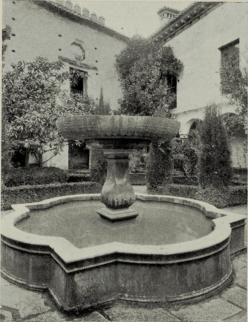 An illustration from The Alhambra, being a brief record of the Arabian conquest of the Peninsula, 1907, leaf 561
