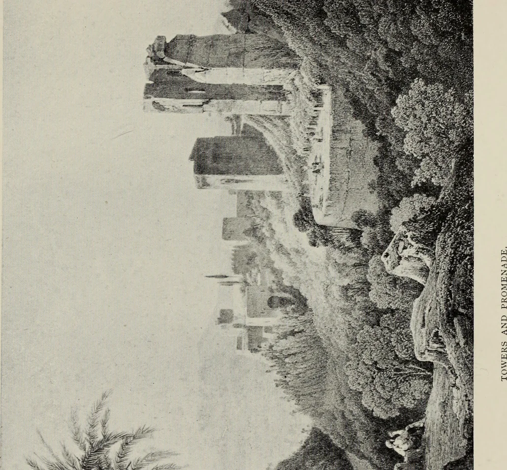 An illustration from The Alhambra, being a brief record of the Arabian conquest of the Peninsula, 1907, leaf 566