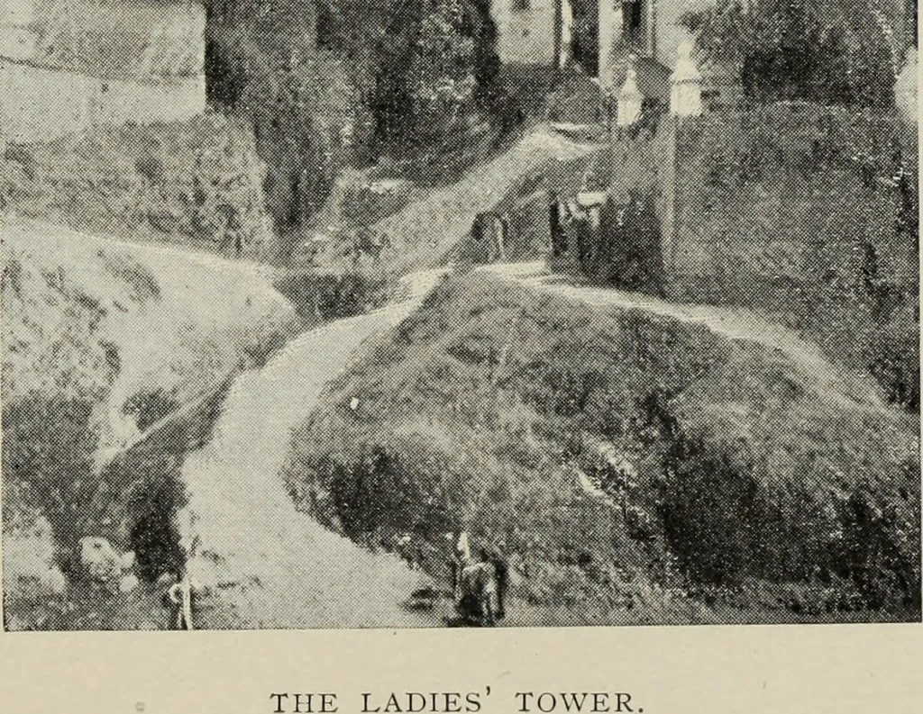 An illustration from The Alhambra, being a brief record of the Arabian conquest of the Peninsula, 1907, leaf 578