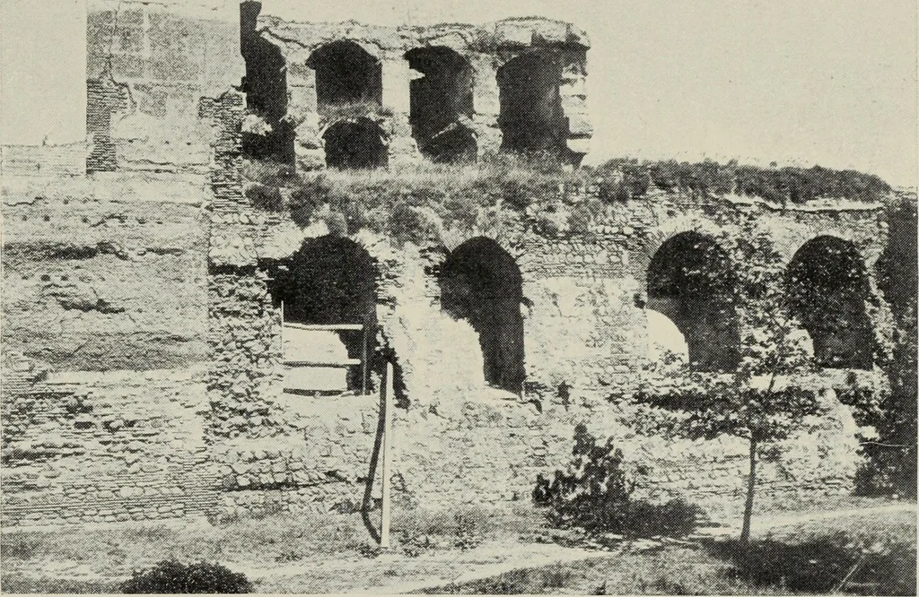 An illustration from The Alhambra, being a brief record of the Arabian conquest of the Peninsula, 1907, leaf 580