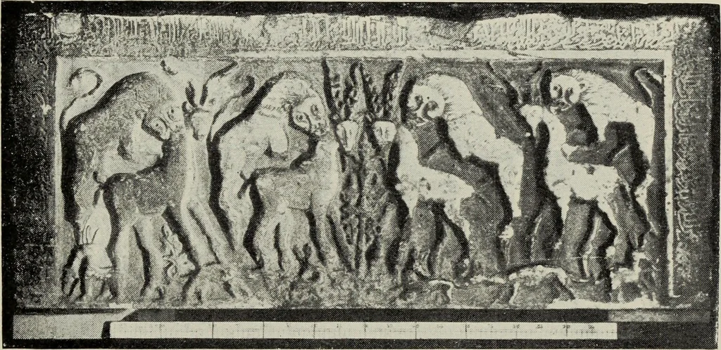 An illustration from The Alhambra, being a brief record of the Arabian conquest of the Peninsula, 1907, leaf 588