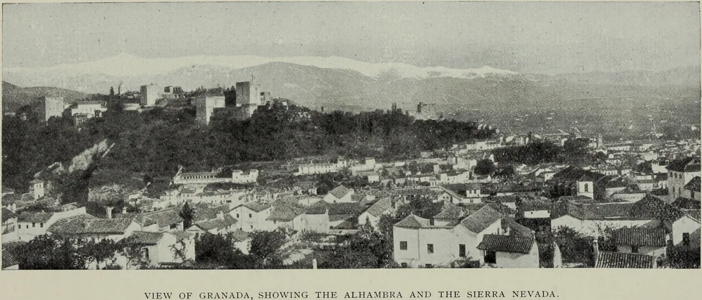 An illustration from The Alhambra, being a brief record of the Arabian conquest of the Peninsula, 1907, leaf 65