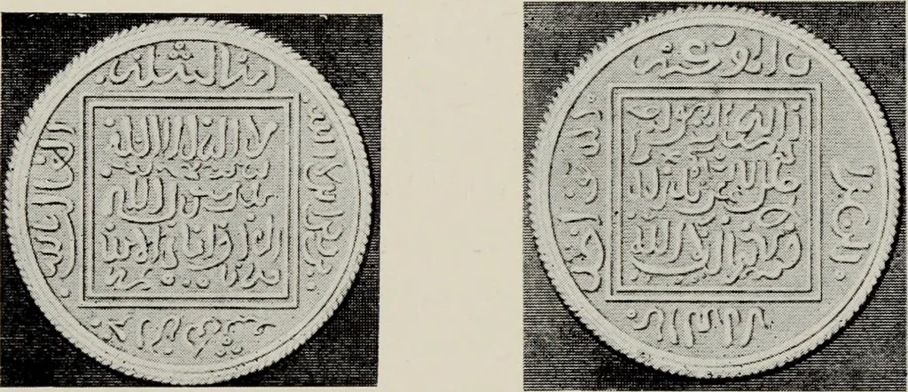 An illustration from The Alhambra, being a brief record of the Arabian conquest of the Peninsula, 1907, leaf 84