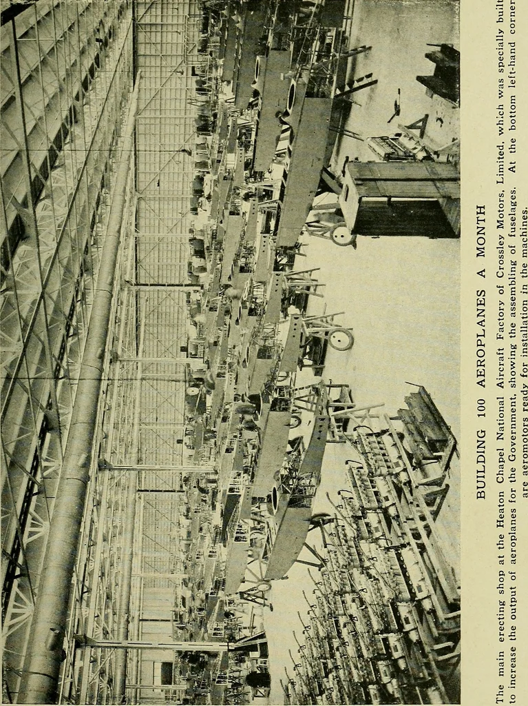 An illustration from All about aircraft of today, 1919, leaf 112