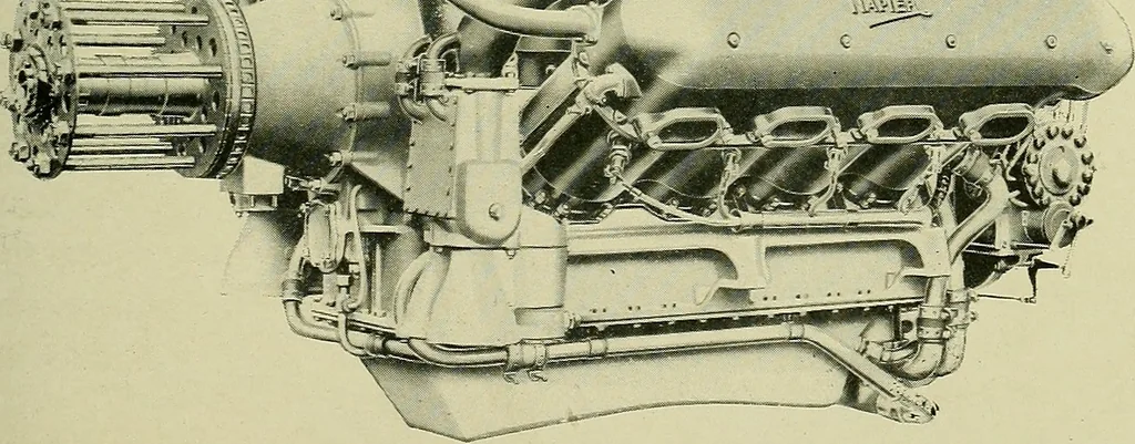 An illustration from All about aircraft of today, 1919, leaf 156