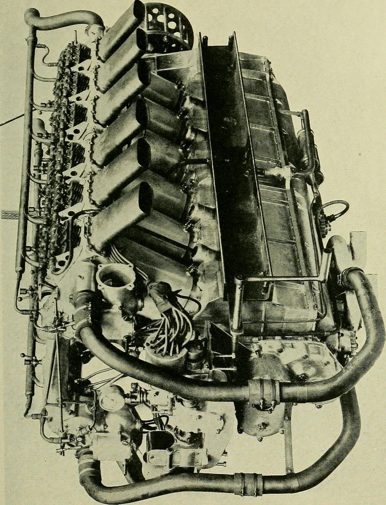 An illustration from All about aircraft of today, 1919, leaf 164