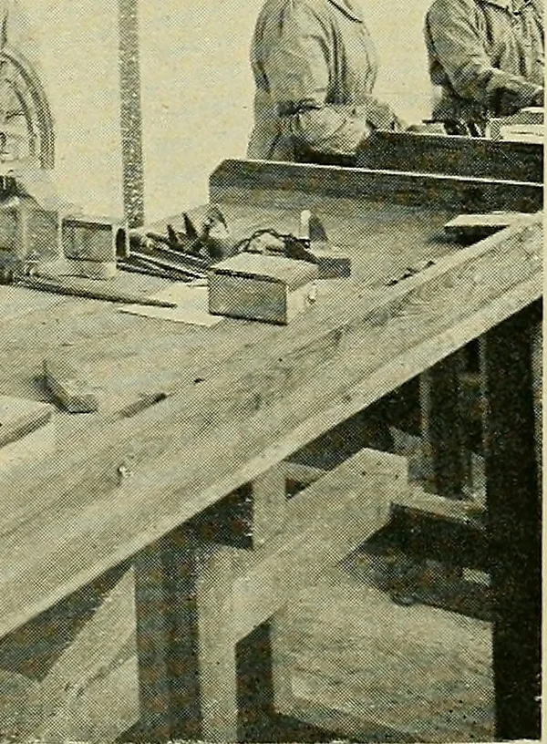 An illustration from All about aircraft of today, 1919, leaf 258