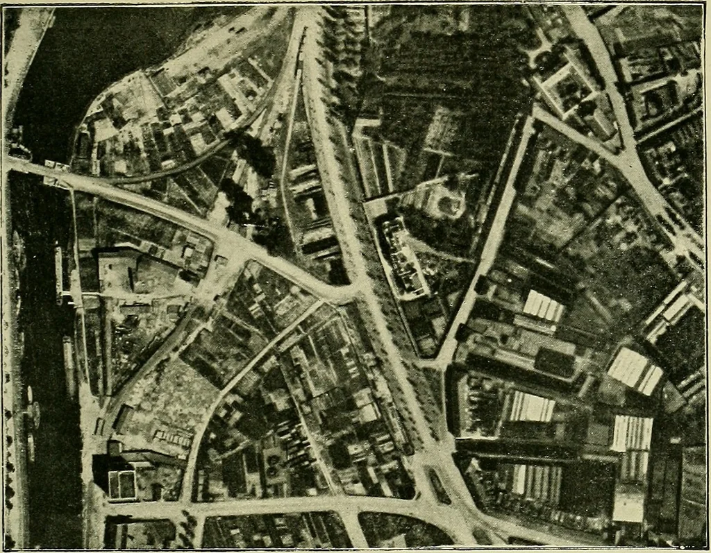 An illustration from All about aircraft of today, 1919, leaf 390