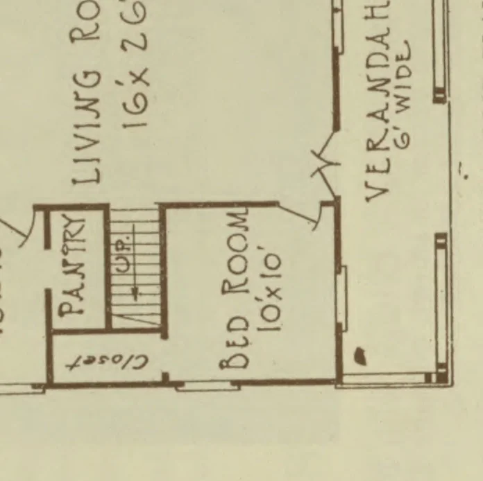 An illustration from Alladin homes : complete cities or single homes : catalogue no. 15. --, 1919, leaf 90