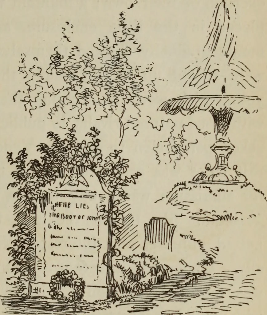 An illustration from All around a palette, 1878, leaf 116