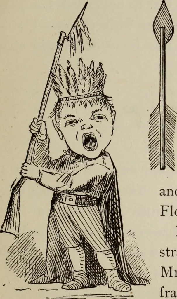An illustration from All around a palette, 1878, leaf 126