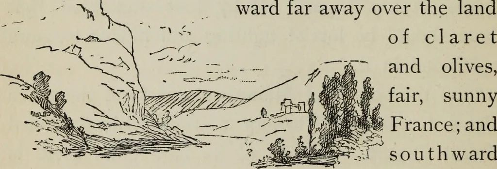 An illustration from All around a palette, 1878, leaf 129
