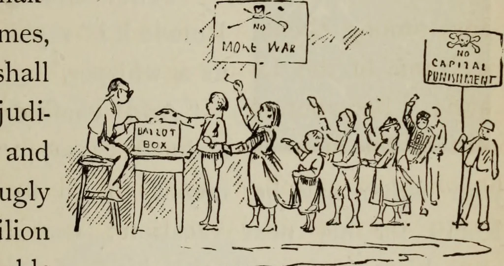 An illustration from All around a palette, 1878, leaf 136