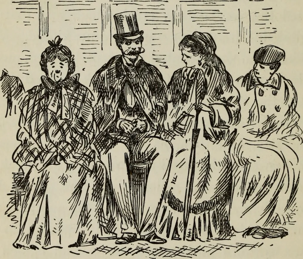 An illustration from All around a palette, 1878, leaf 151