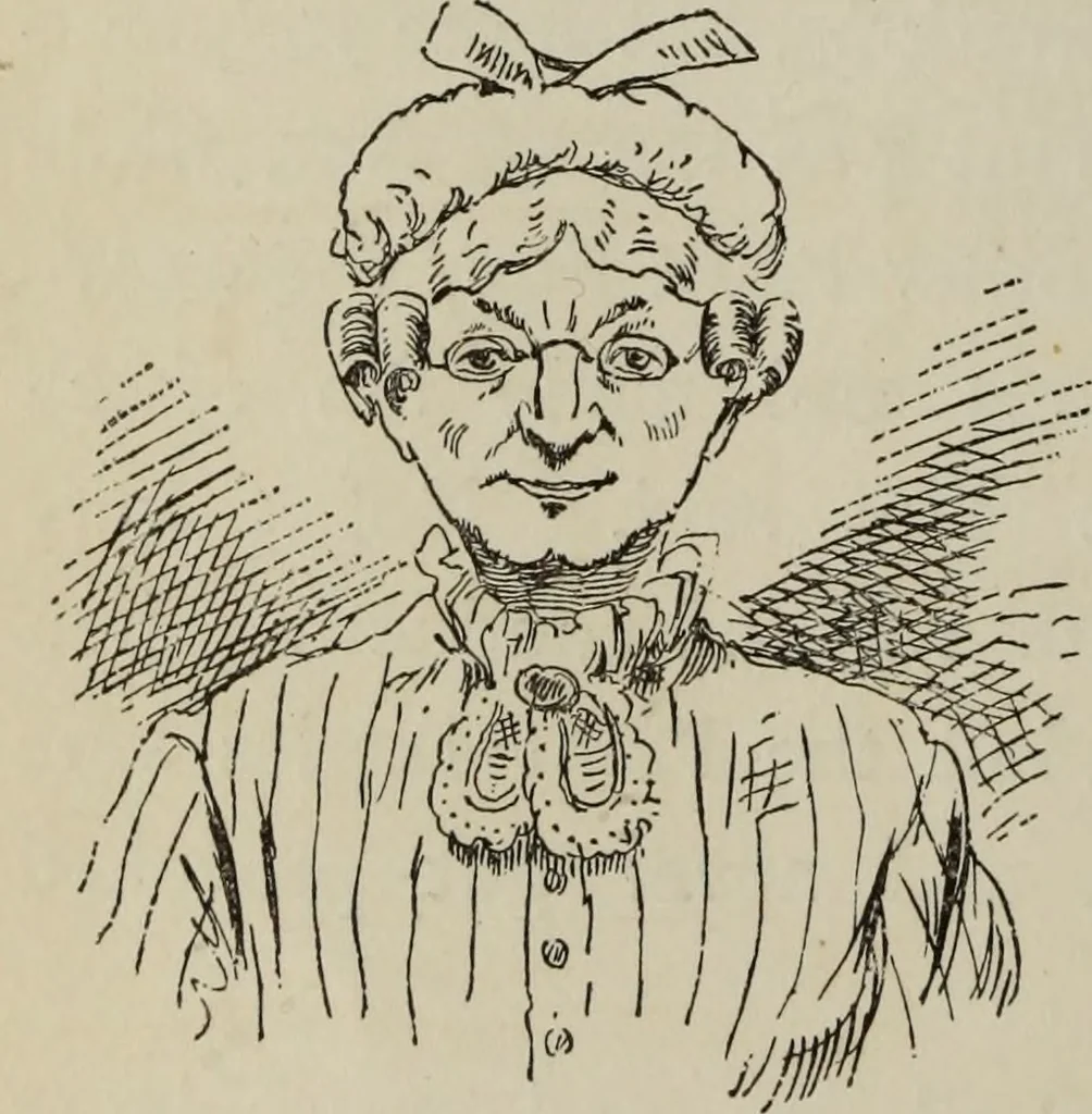 An illustration from All around a palette, 1878, leaf 19