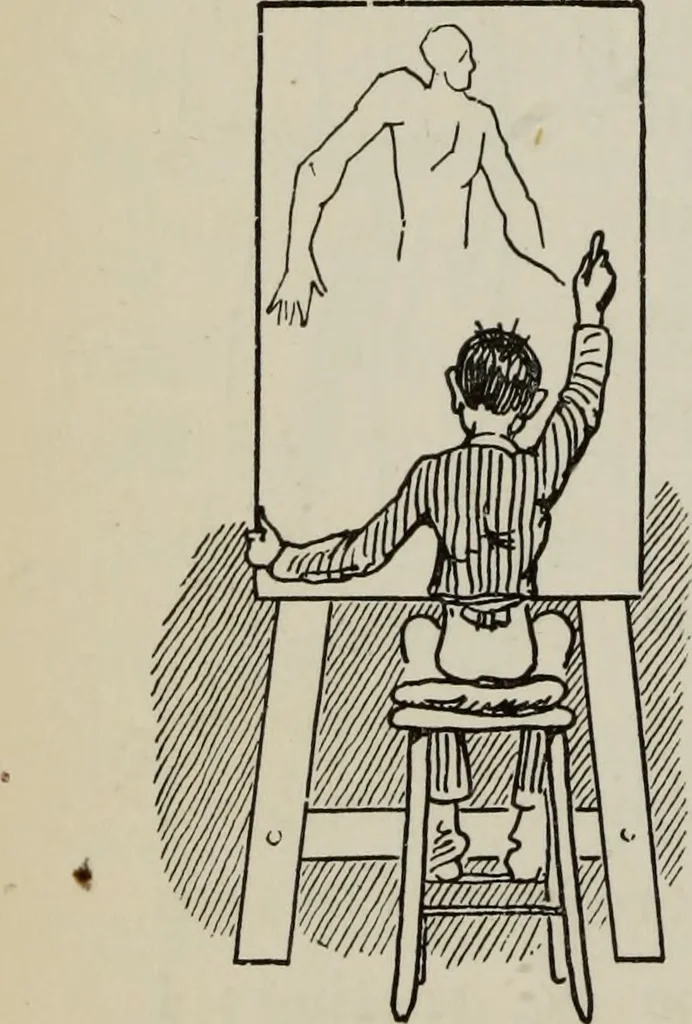 An illustration from All around a palette, 1878, leaf 207