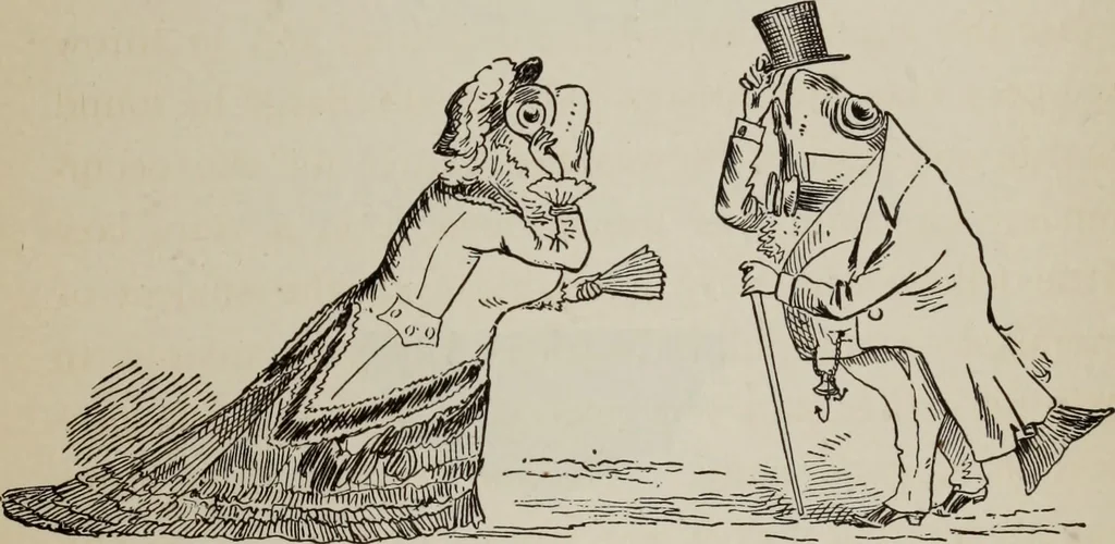 An illustration from All around a palette, 1878, leaf 232