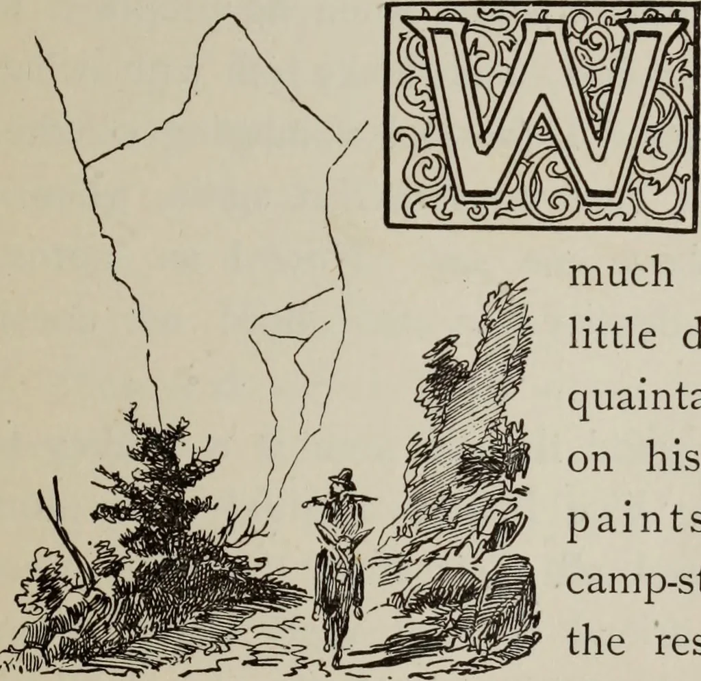 An illustration from All around a palette, 1878, leaf 236