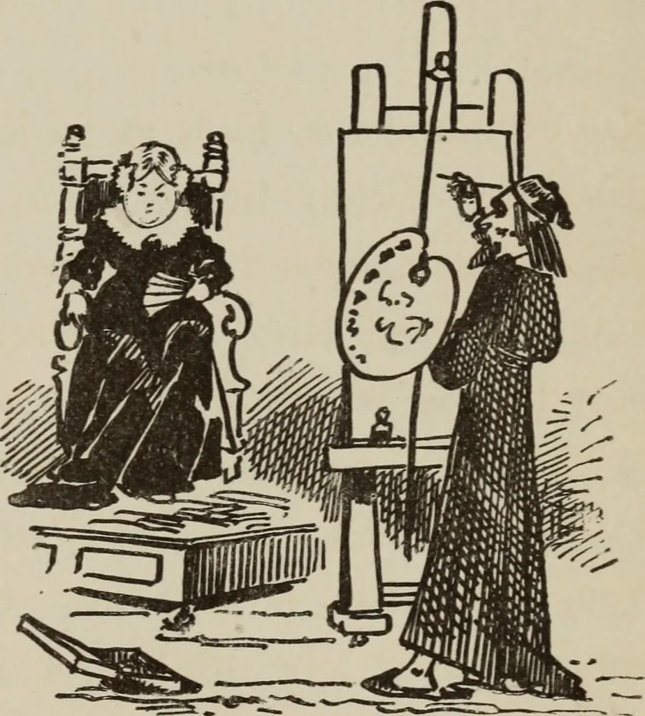 An illustration from All around a palette, 1878, leaf 24