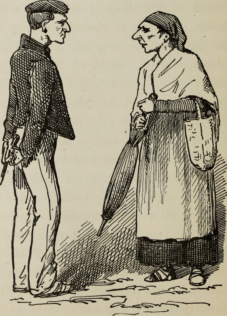 An illustration from All around a palette, 1878, leaf 249