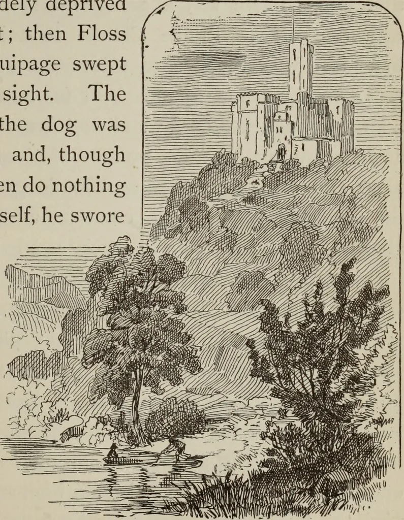 An illustration from All around a palette, 1878, leaf 266