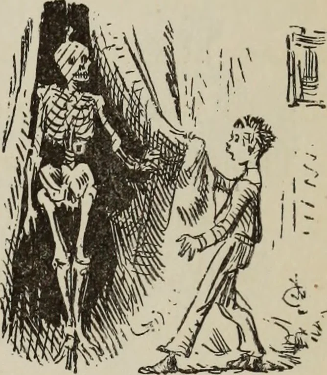 An illustration from All around a palette, 1878, leaf 28