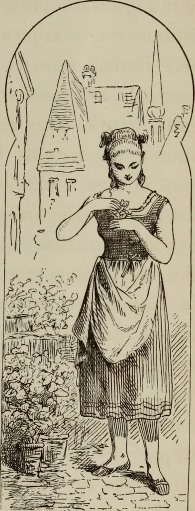 An illustration from All around a palette, 1878, leaf 312