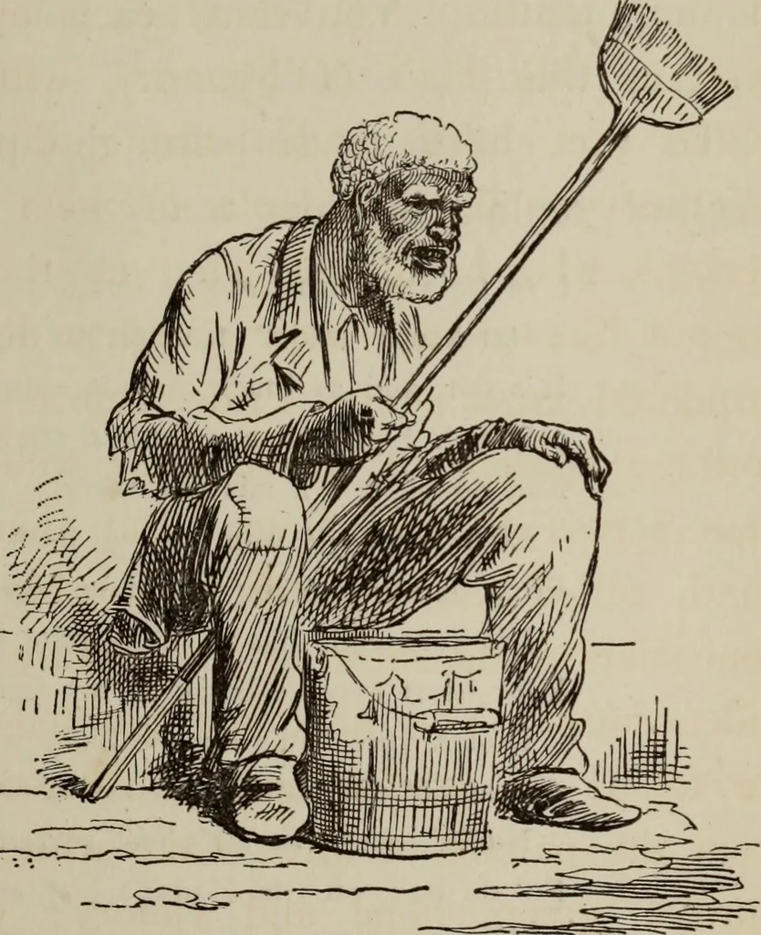 An illustration from All around a palette, 1878, leaf 330