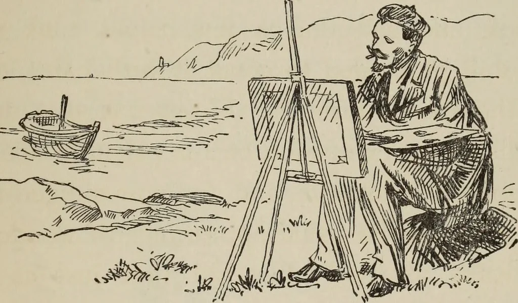 An illustration from All around a palette, 1878, leaf 40