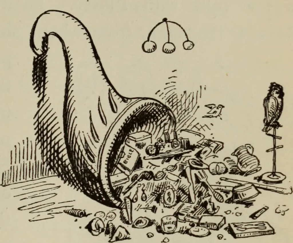 An illustration from All around a palette, 1878, leaf 62