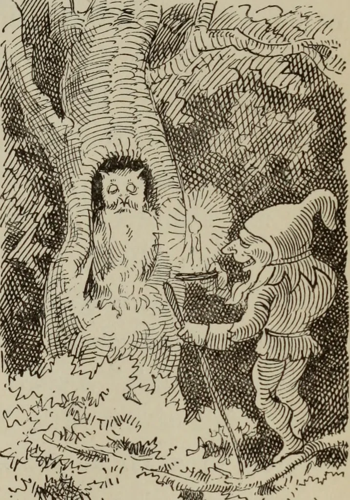 An illustration from All around a palette, 1878, leaf 70