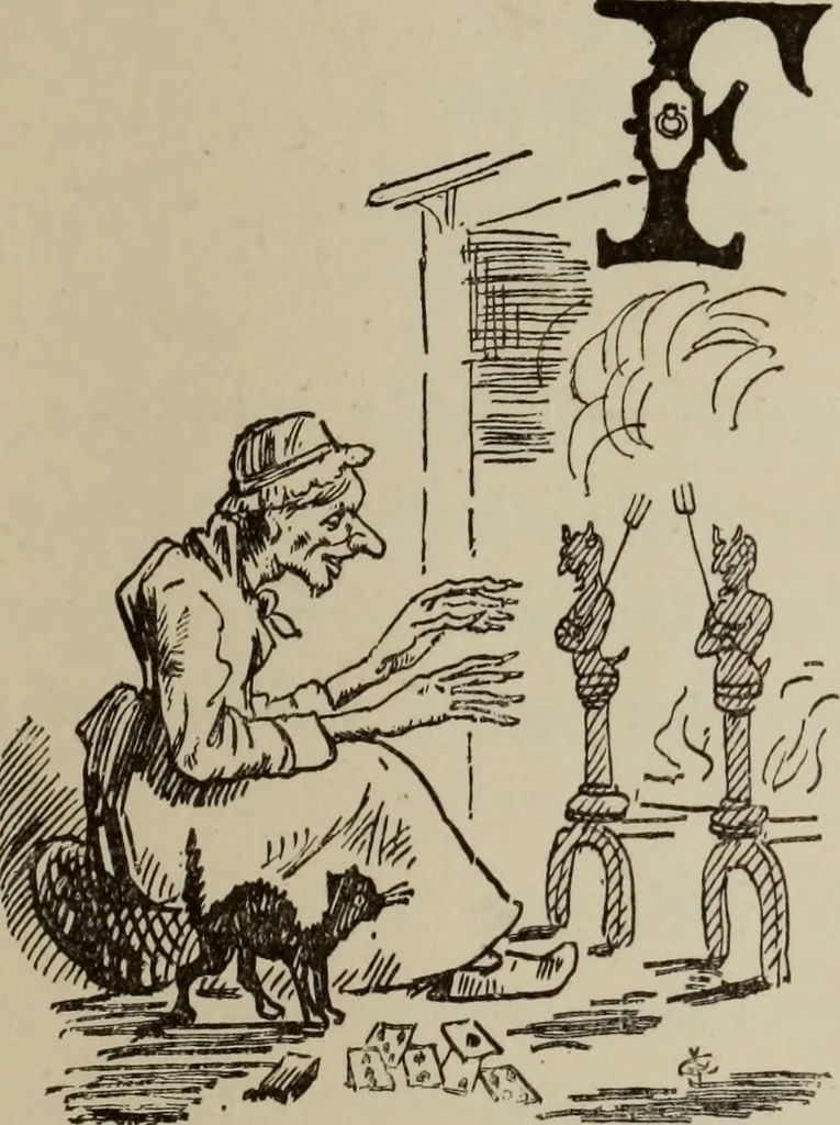 An illustration from All around a palette, 1878, leaf 74