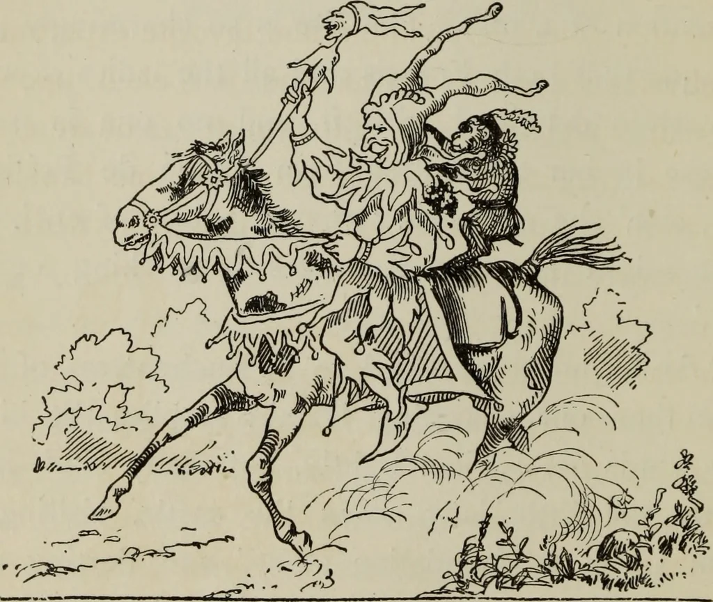 An illustration from All around a palette, 1878, leaf 87
