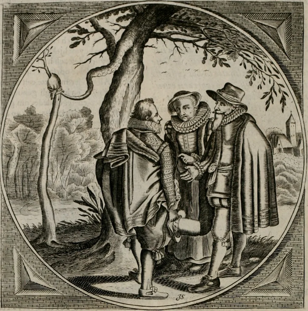 An illustration from Alle de wercken, so ouden als nieuwen, 1658, leaf 105