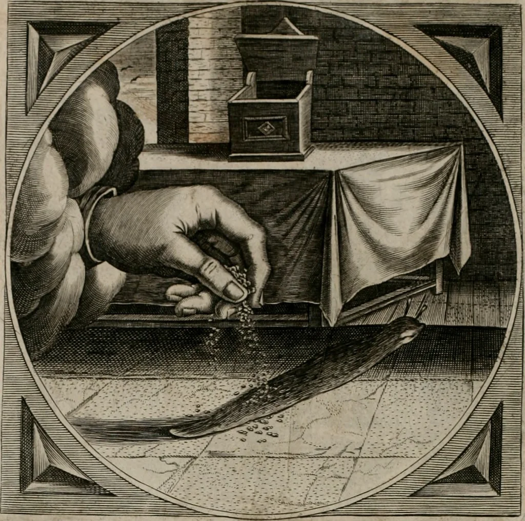 An illustration from Alle de wercken, so ouden als nieuwen, 1658, leaf 145