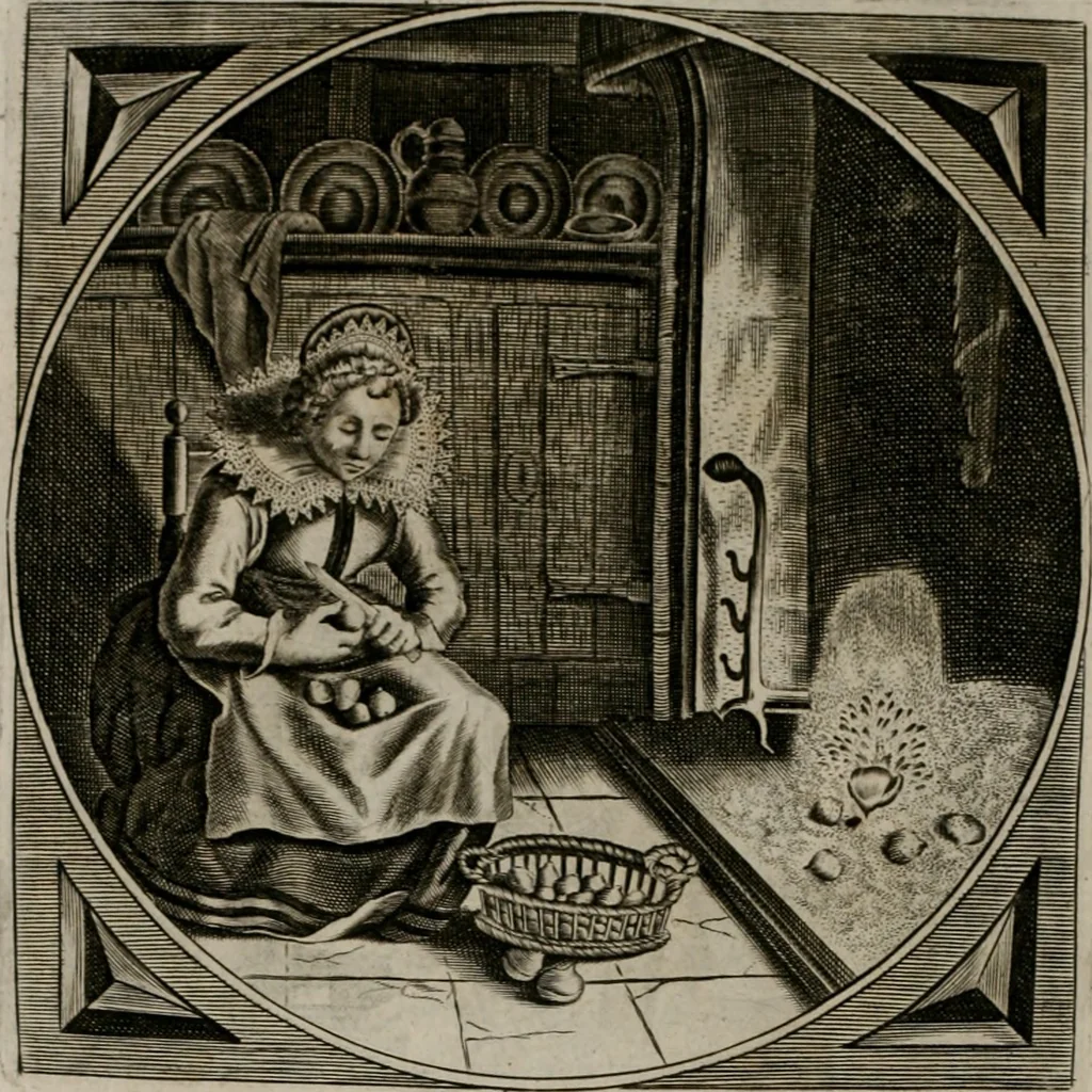 An illustration from Alle de wercken, so ouden als nieuwen, 1658, leaf 157