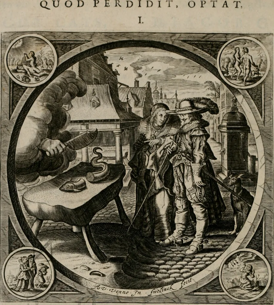 An illustration from Alle de wercken, so ouden als nieuwen, 1658, leaf 17